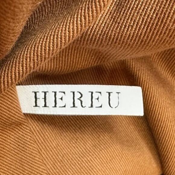 Hereu Large Black Puffer Tote Bag – Leather Circular Handles – Made in Spain - Picture 8 of 9